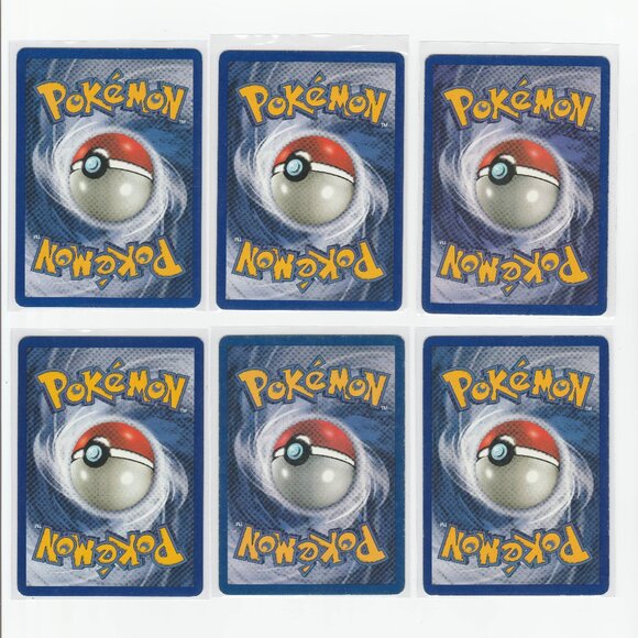 6 Card Lot Pokémon 1999 Original Set 1st Edition Excellent Condition - Picture 2 of 8
